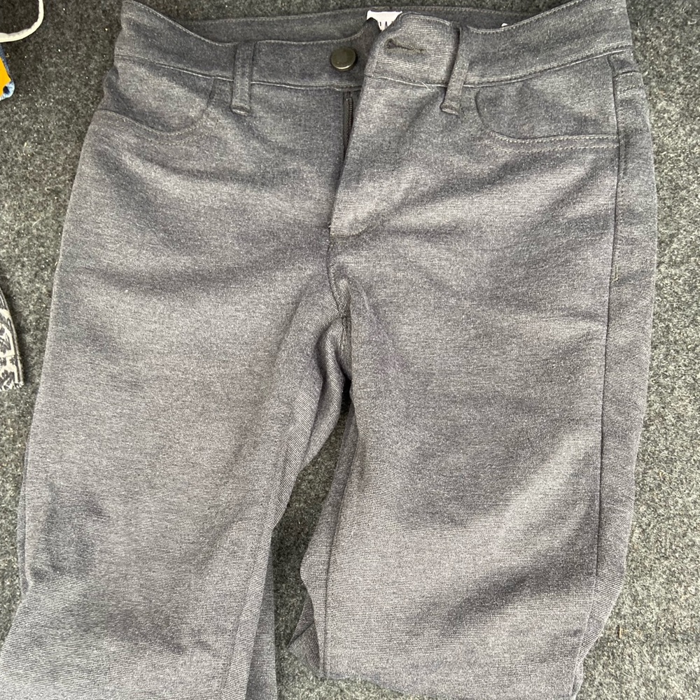 Gray jeggings